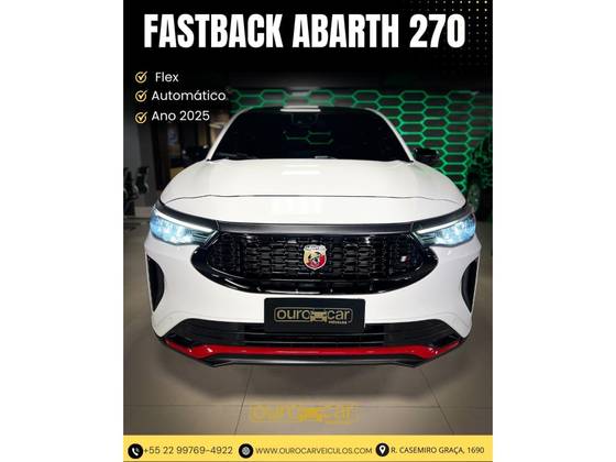 FIAT FASTBACK 1.3 TURBO 270 FLEX ABARTH AT6 FIAT FASTBACK 1.3 TURBO 270 FLEX ABARTH AT6